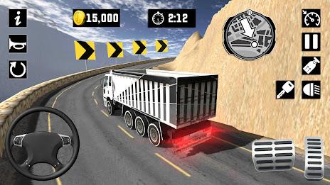 Truck Simulator - Cargo Games ภาพหน้าจอ 1