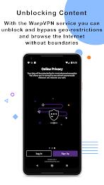 WarpVPN স্ক্রিনশট 3