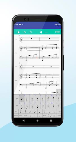 Score Creator: 음악을 쓸, 음악 작곡 스크린샷 2