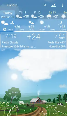 YoWindow Weather Captura de pantalla 1