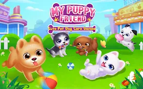 My Puppy Friend - Cute Pet Dog Capture d'écran 0