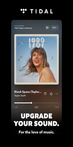 TIDAL Music: HiFi sound应用截图第2张