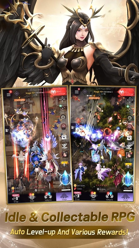 Valkyrie Rush: Idle & Merge স্ক্রিনশট 0