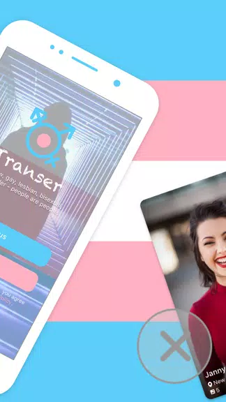 Transgender Dating: Meet Trans & Crossdresser Chat Schermafbeelding 1