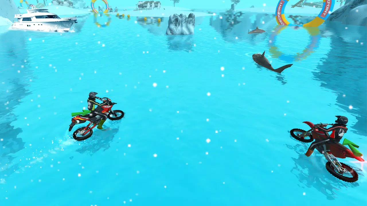 Bike Racing : Water Bike Games Capture d'écran 2