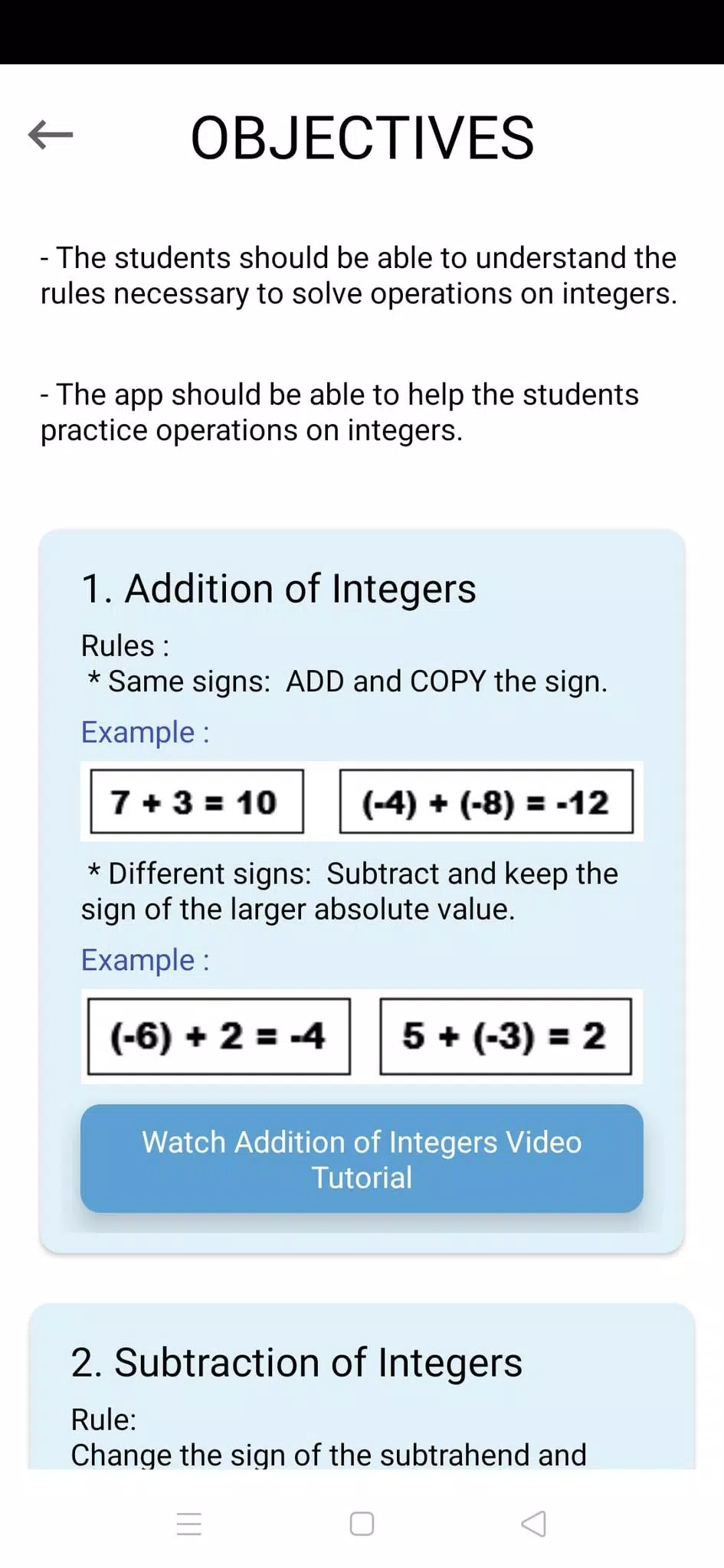 Integers Saga Captura de tela 3