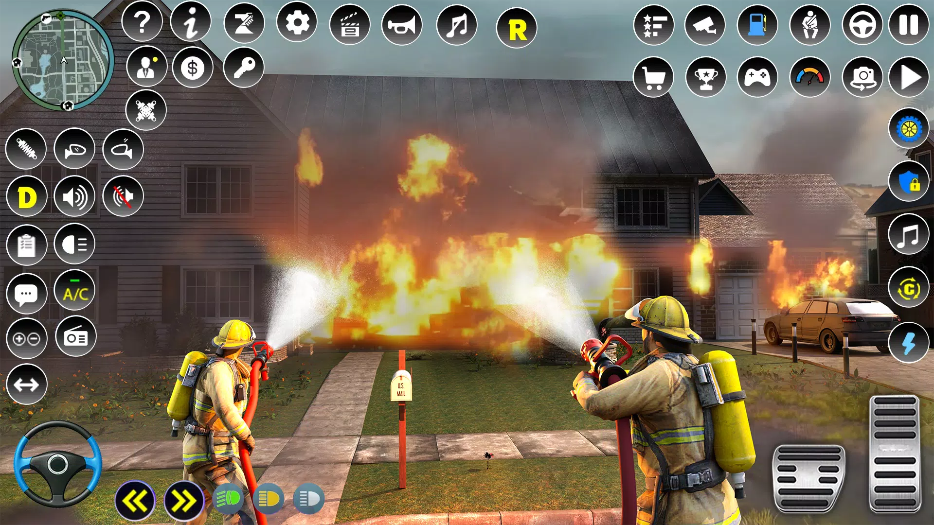 Firefighter :Fire Brigade Game Schermafbeelding 0