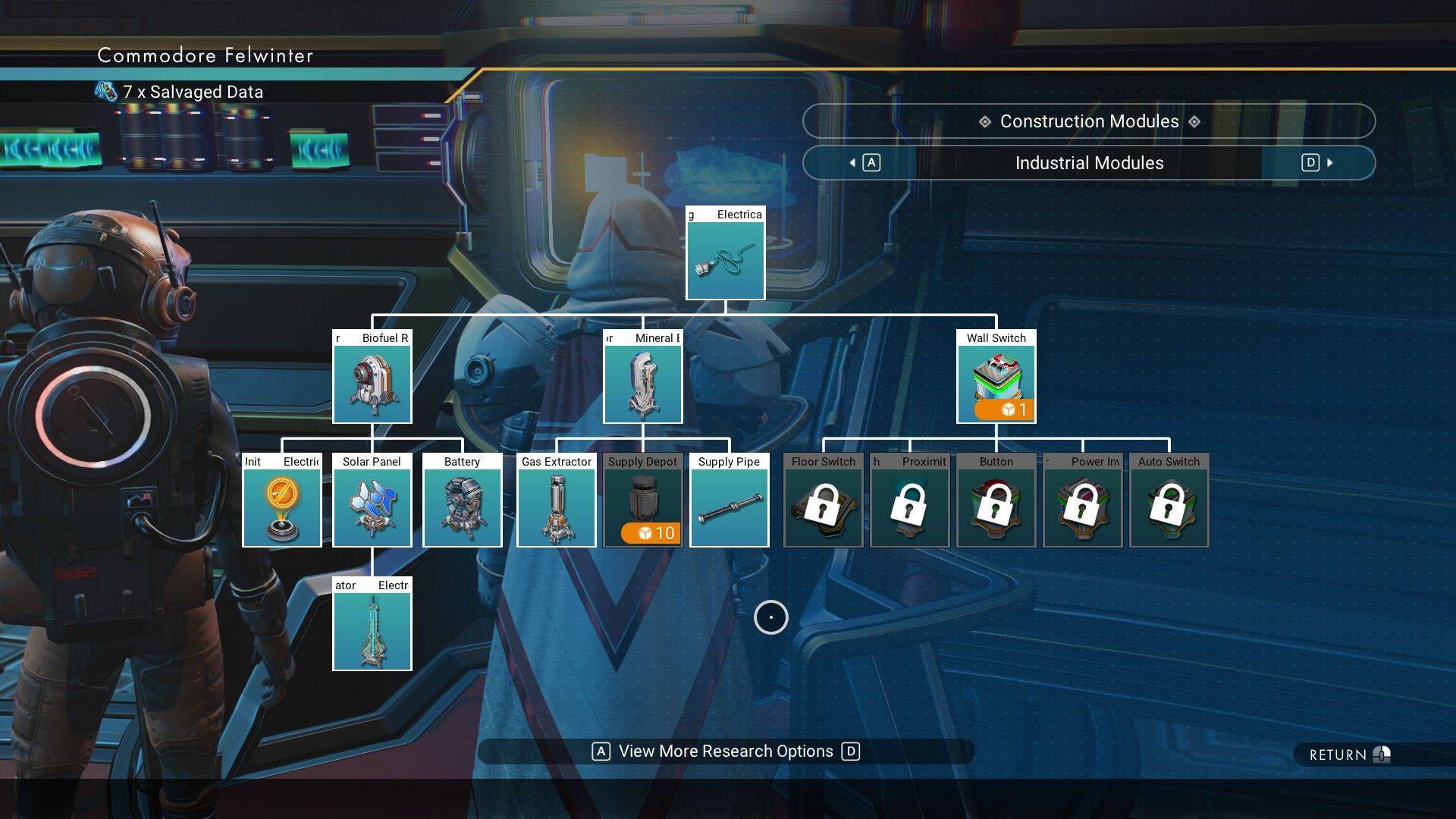 Mineral Extractor in No Man's Sky