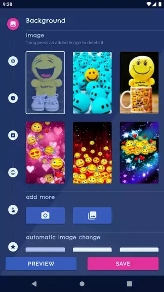 Cute Emoji Live Wallpaper ภาพหน้าจอ 0