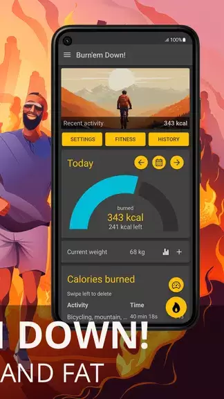 Burn Calories & Weight Loss ภาพหน้าจอ 1