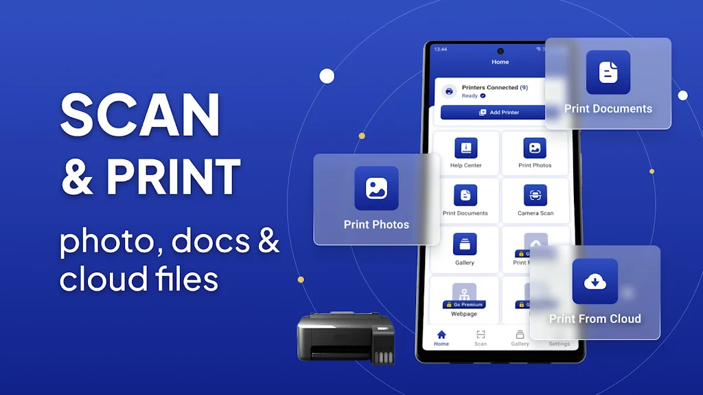 Mobile Printer: Print & Scan Capture d'écran 1