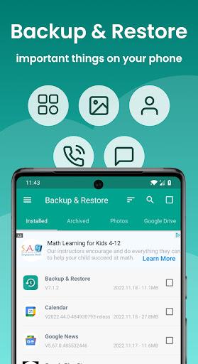 App Backup Restore Transfer 스크린샷 0