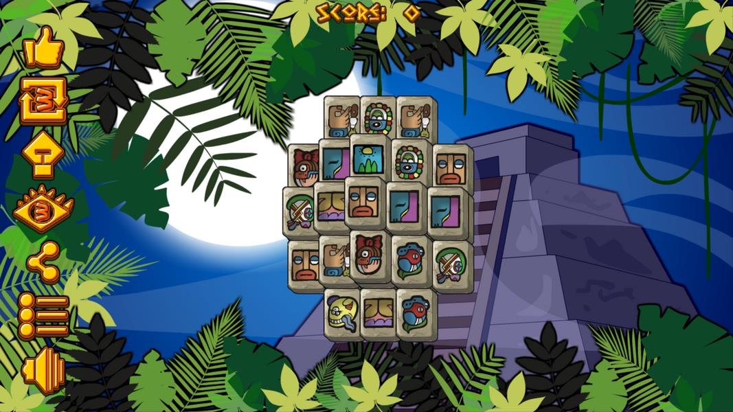 Mayan Pyramid Mahjong Ekran Görüntüsü 0