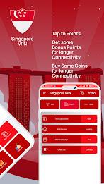 Singapore VPN Get Singapore IP Schermafbeelding 1