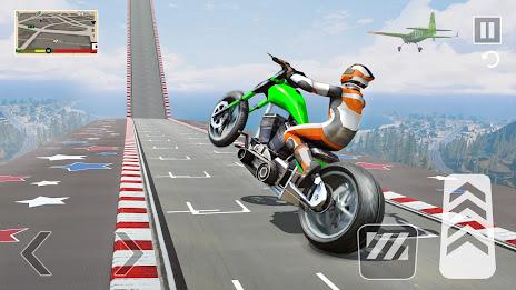 Mega Ramp Stunt Bike Games 3D ภาพหน้าจอ 2