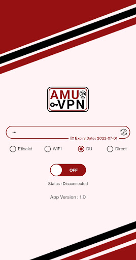 Amu VPN Ekran Görüntüsü 2