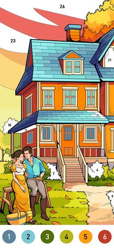 Dream Home Coloring book Скриншот 1