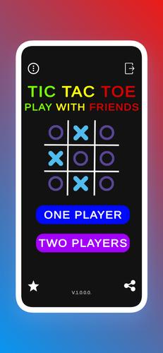 Tic Tac Toe - 2 Player Offline Captura de pantalla 0