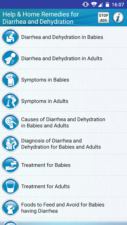 Diarrhea and Dehydration Help ภาพหน้าจอ 0