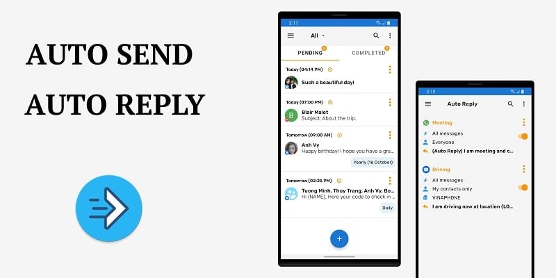Auto Text: Automatic Message Capture d'écran 0