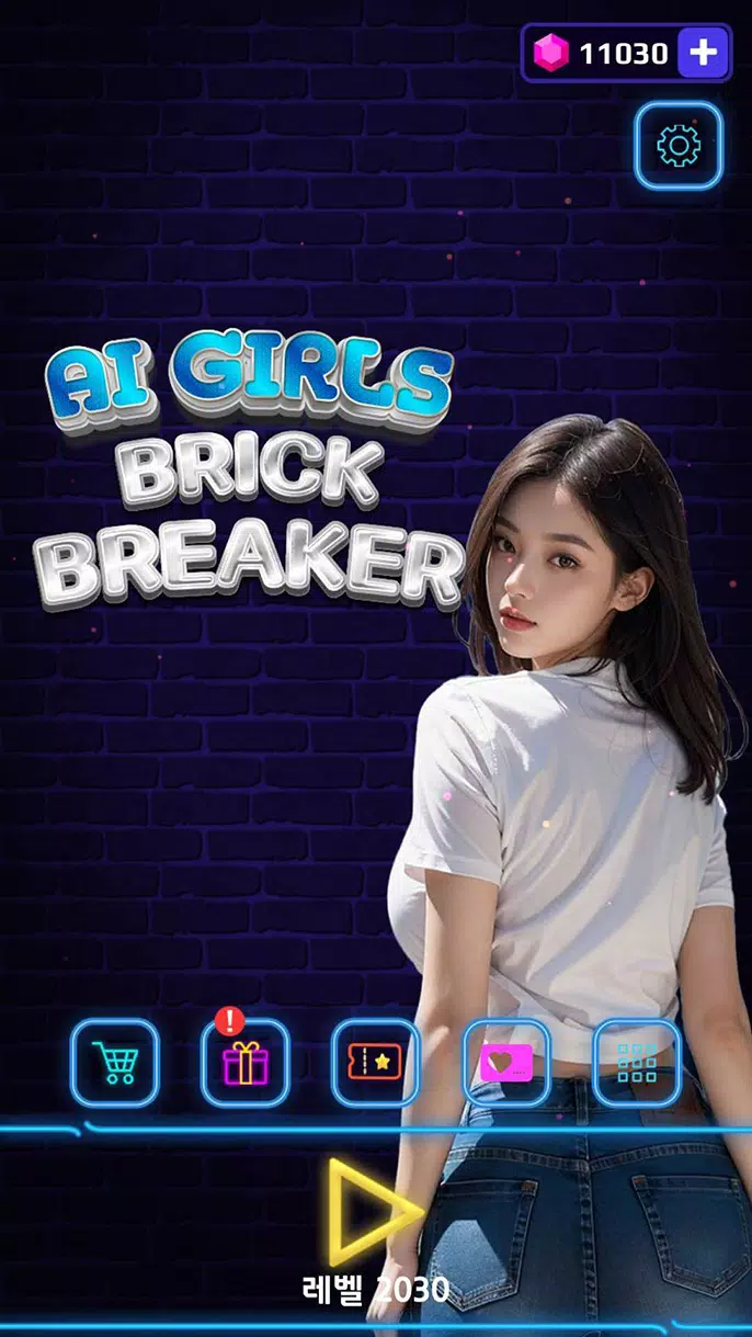 Brick Breaker - AI Girls ภาพหน้าจอ 0