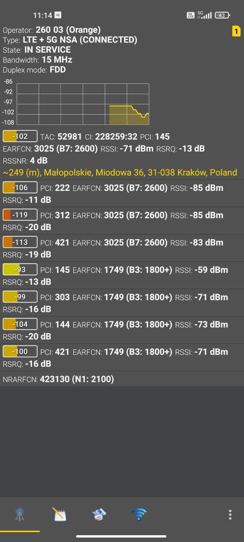 Netmonitor: 5G, Cell & WiFi ภาพหน้าจอ 0