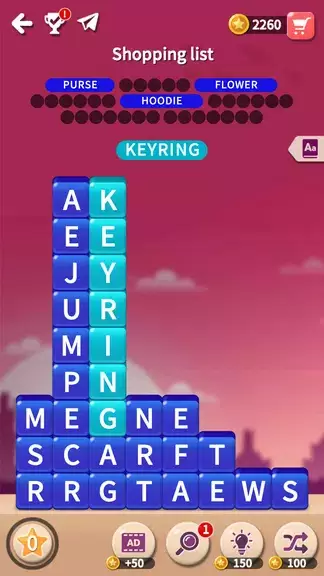 Word rescue: adventure puzzle Ekran Görüntüsü 1