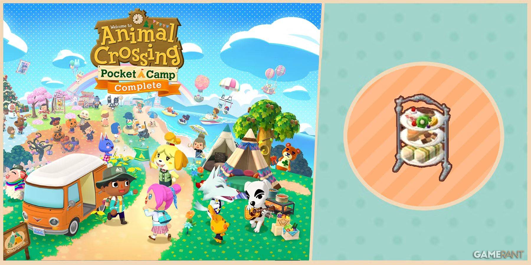 Animal Crossing: Pocket Camp更新带来迷人下午茶套餐