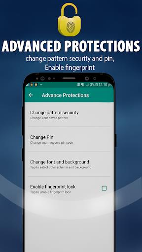 Fingerprint Lock ,Pattern lock,App Lock,Call lock 스크린샷 3