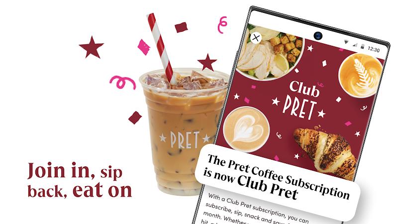 Pret A Manger: Coffee & Food Captura de pantalla 1