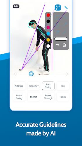 Golf Fix - AI Swing Analyzer Captura de pantalla 1