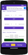 Fixture & Points Table Maker Скриншот 1