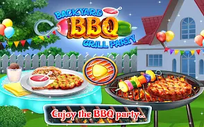 Backyard BBQ Grill Party Captura de tela 0