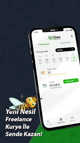 Jetbee -  Kurye Uygulaması Schermafbeelding 0