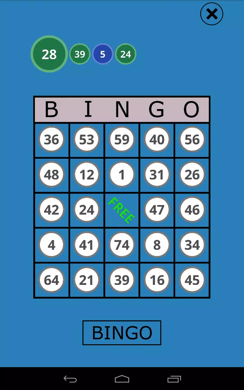 Classic Bingo Touch Captura de pantalla 2