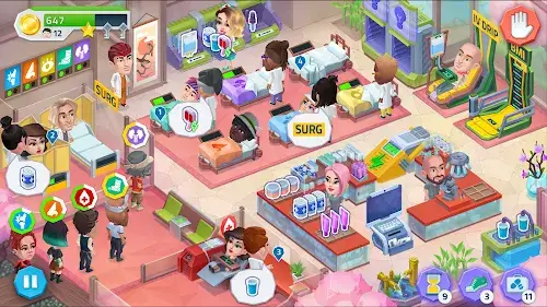 Happy Clinic: Hospital Game ภาพหน้าจอ 0