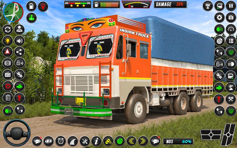 Indian Truck Game 3d Truck sim Ảnh chụp màn hình 2