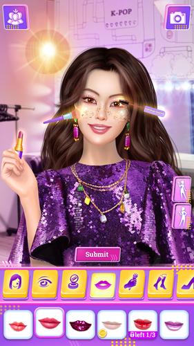 Kpop Girls Dress Up Challenge Capture d'écran 1