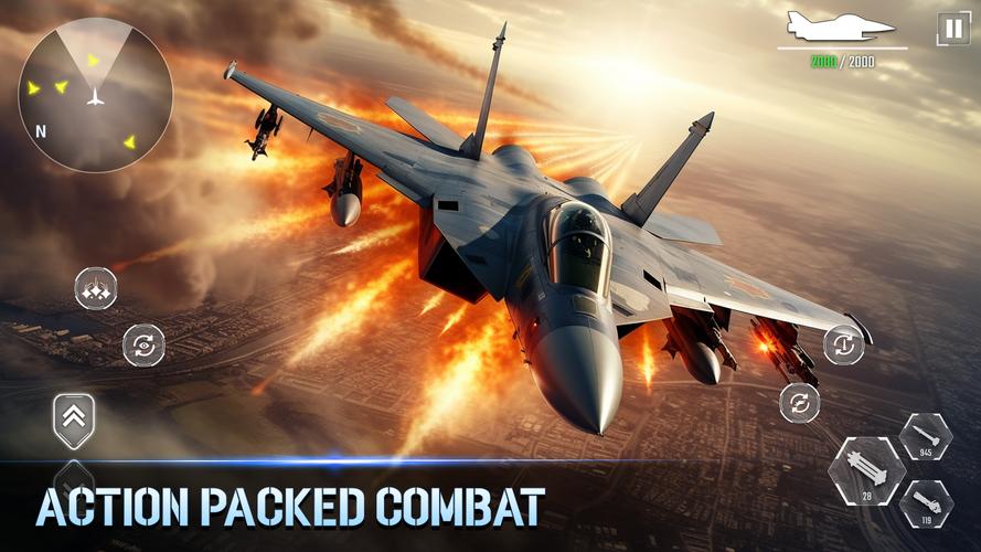 Aircraft Strike: Jet Fighter স্ক্রিনশট 0