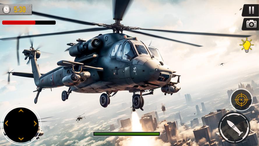 Gunship Battle Offline Game Ảnh chụp màn hình 3