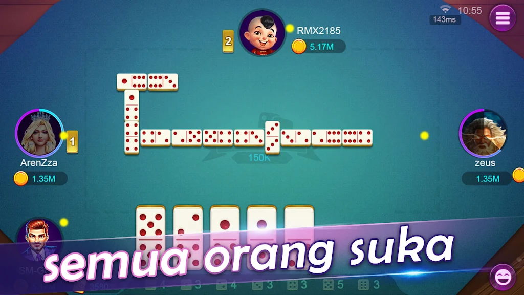 Domino King-Player Island ဖန်သားပြင်ဓာတ်ပုံ 1