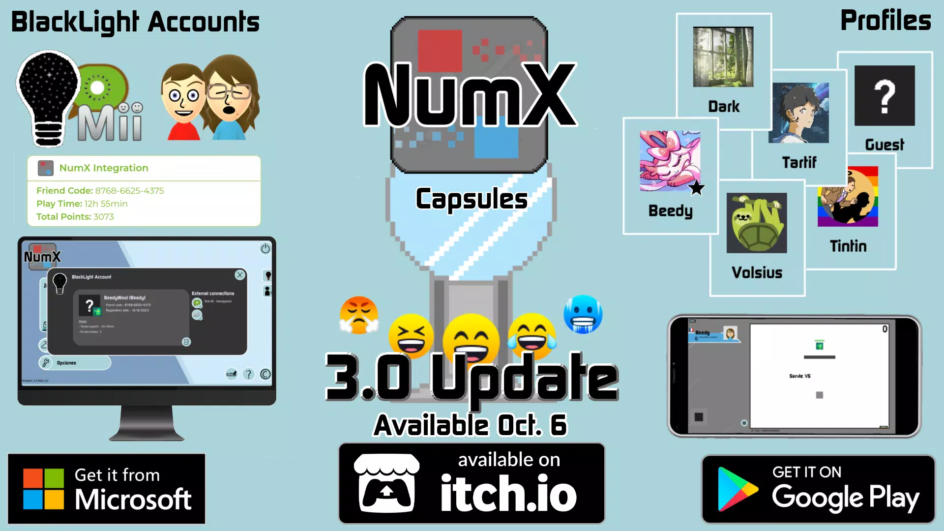 NumX Capture d'écran 0