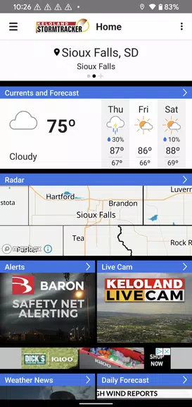 KELO Weather – South Dakota Captura de pantalla 1