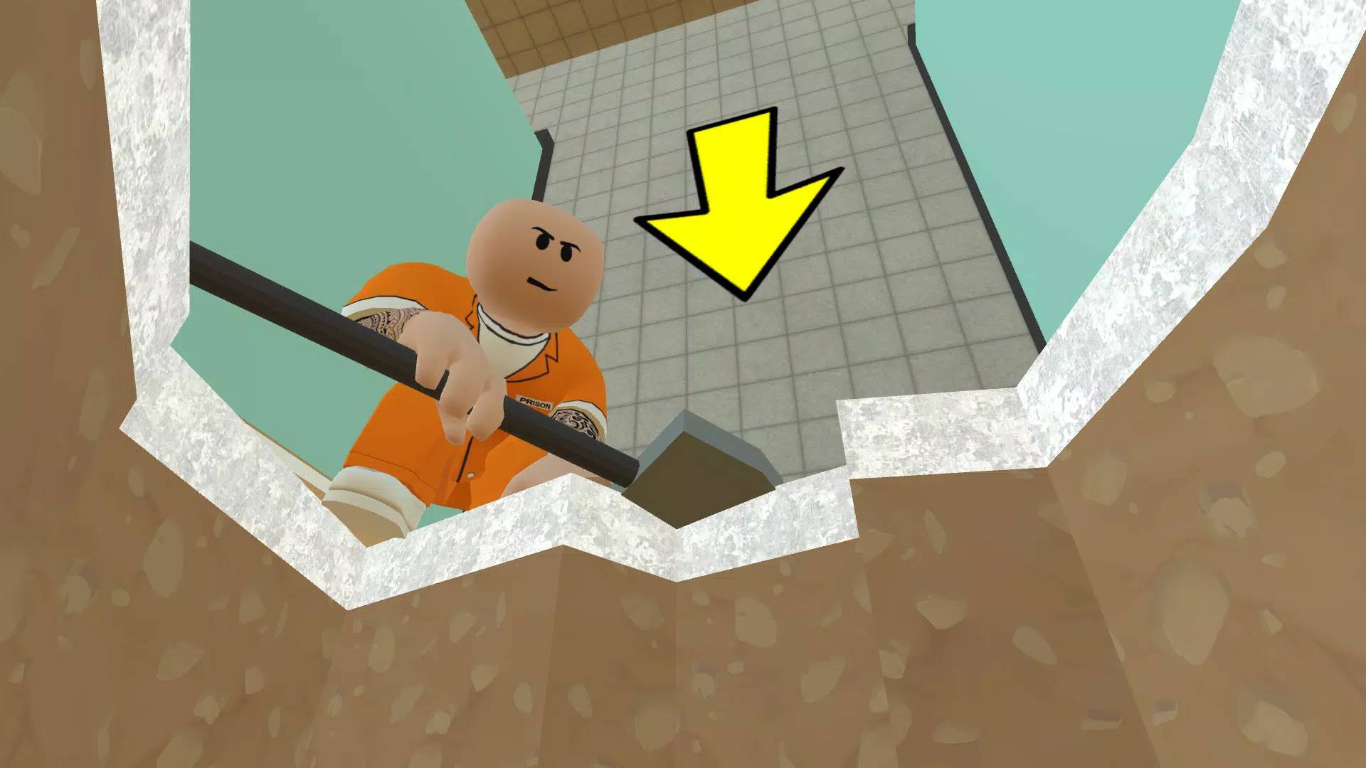 Obby Prison Escape from Barry ภาพหน้าจอ 2