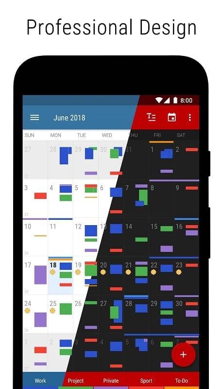 Business Calendar 2 Schermafbeelding 0