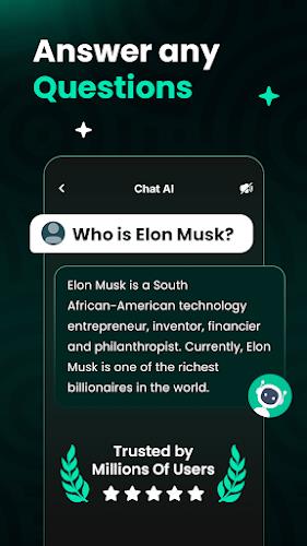 Chat AI: AI Chatbot App Ekran Görüntüsü 1