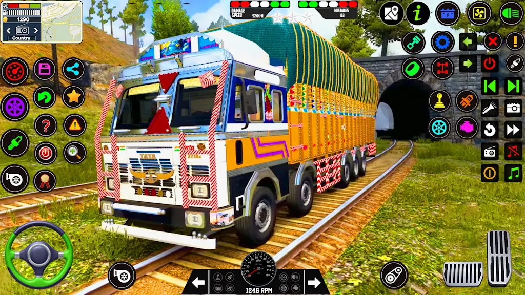 Offroad Cargo Truck Simulator ဖန်သားပြင်ဓာတ်ပုံ 2