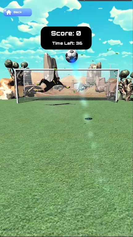 Finger Soccer Mutiplayer 1 スクリーンショット 2