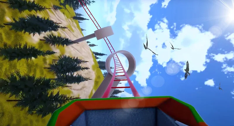 VR Roller Coaster 360 Schermafbeelding 1