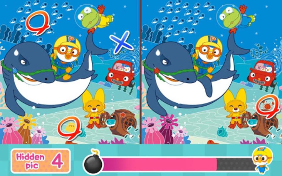 Pororo Hidden Catch Capture d'écran 1